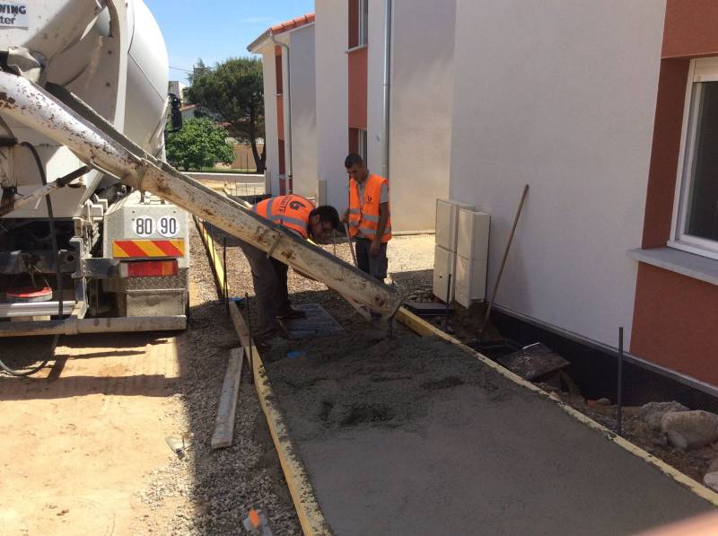 Béton désactivé : les étapes de mise en oeuvre