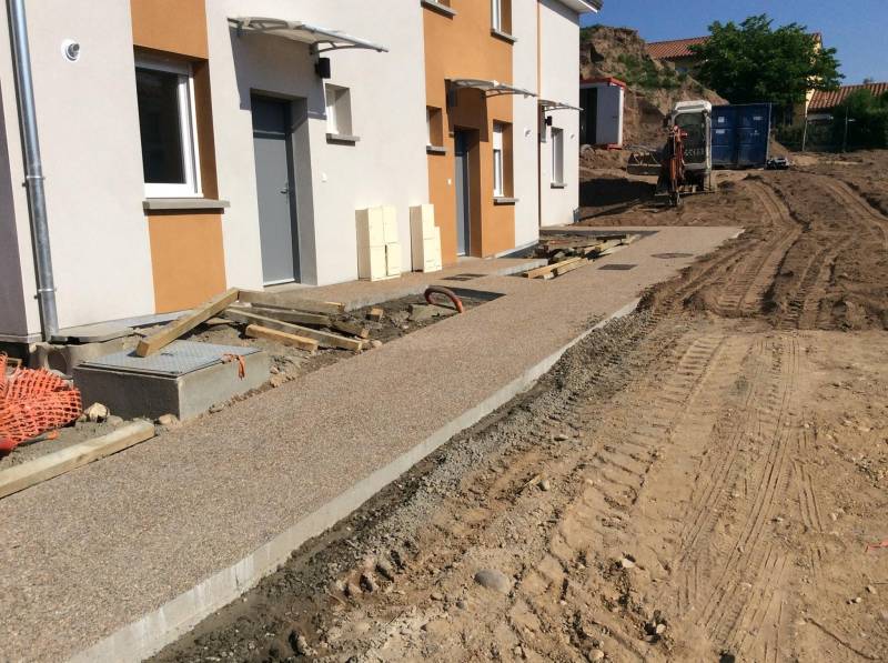 Béton désactivé : les étapes de mise en oeuvre