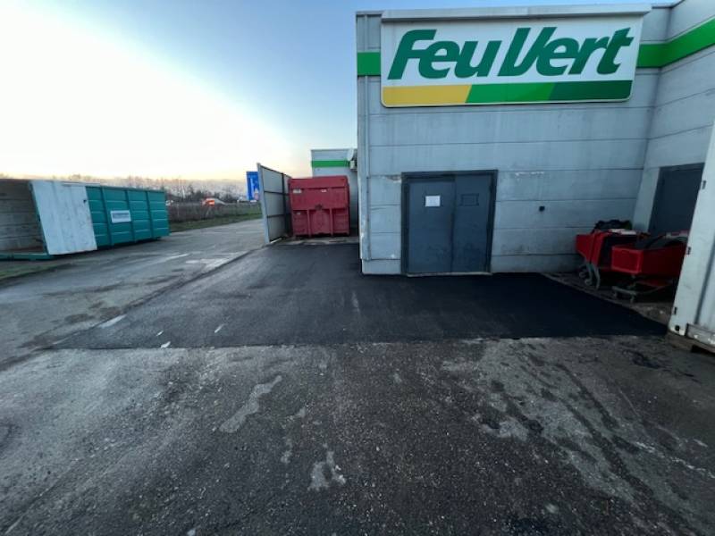 Réfection d’un parking d’une enseigne commerciale à Chasse-Sur-Rhône (69)