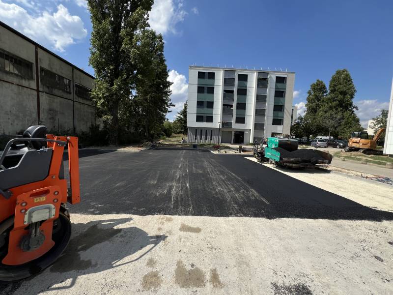 Location finisseur 6T6 VOGELE 800 avec chauffeur en Rhône Alpes